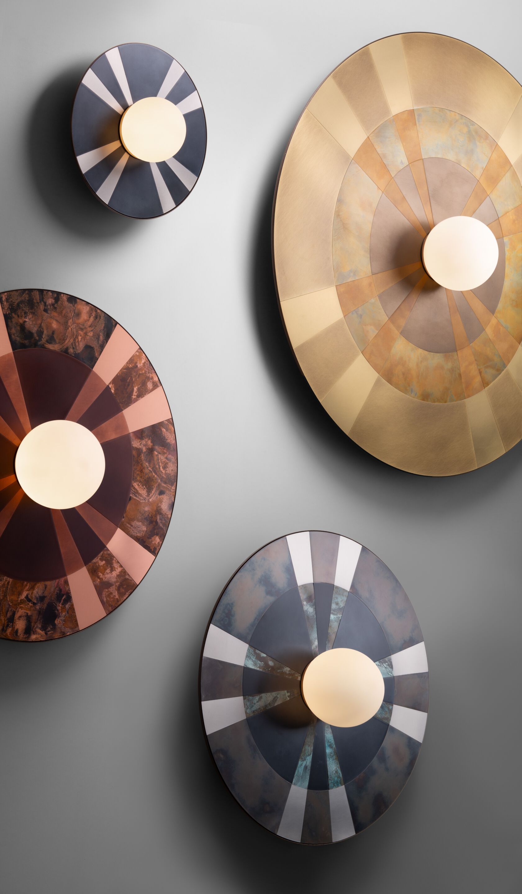 Металлический настенный светильник / потолочный светильник DE CASTELLI CALEIDE ÈTO ARCH-00101921 - Вид №2