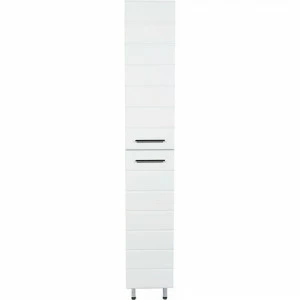 Пенал Корро 30 см, цвет штрокс Белый