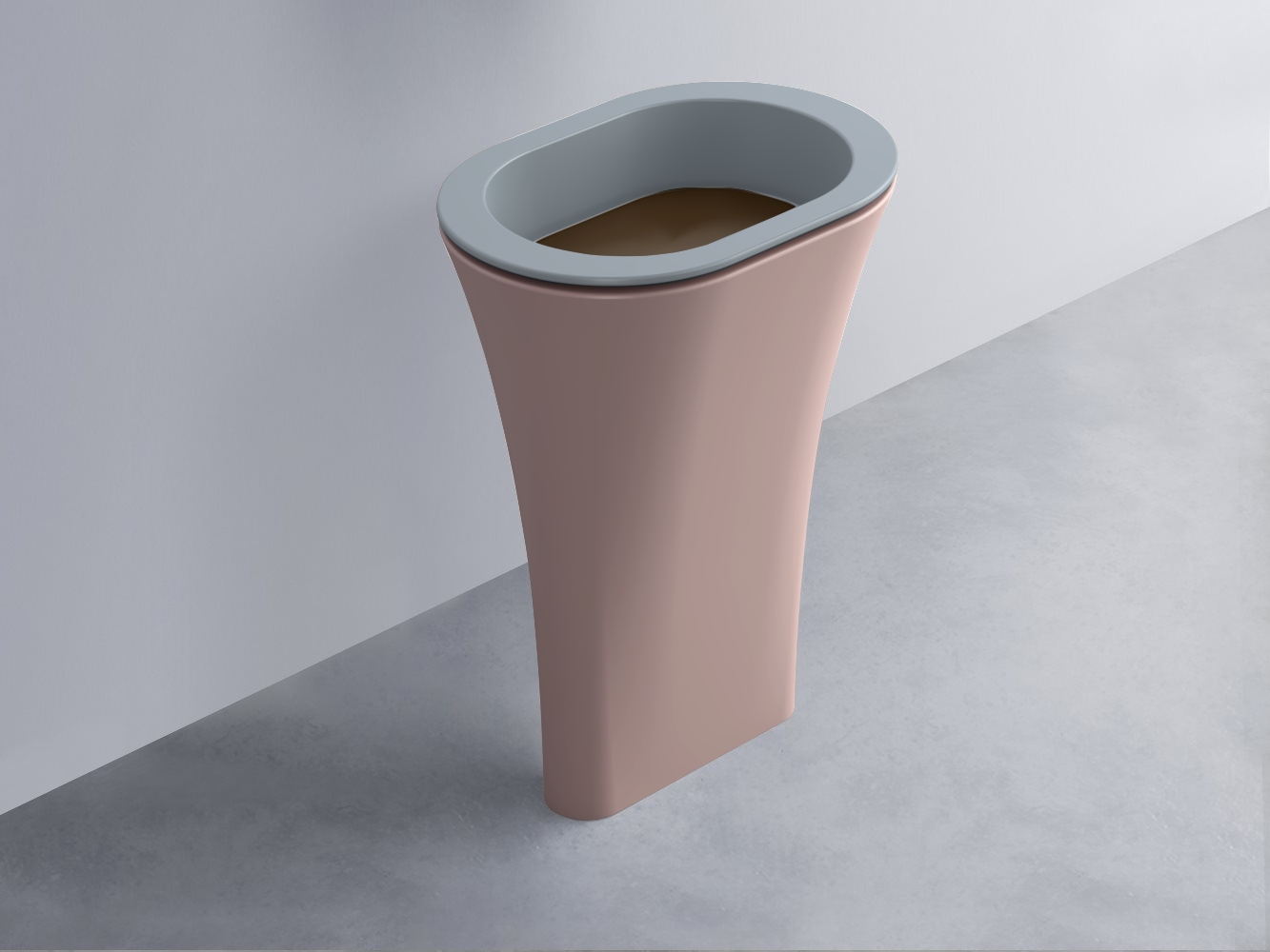 AMLA65-BR+AMPILO-CA+AMCOLO-CP Раковина Amedeo Ovale отдельностоящая cielo Enjoy + Amedeo Ceramica Cielo