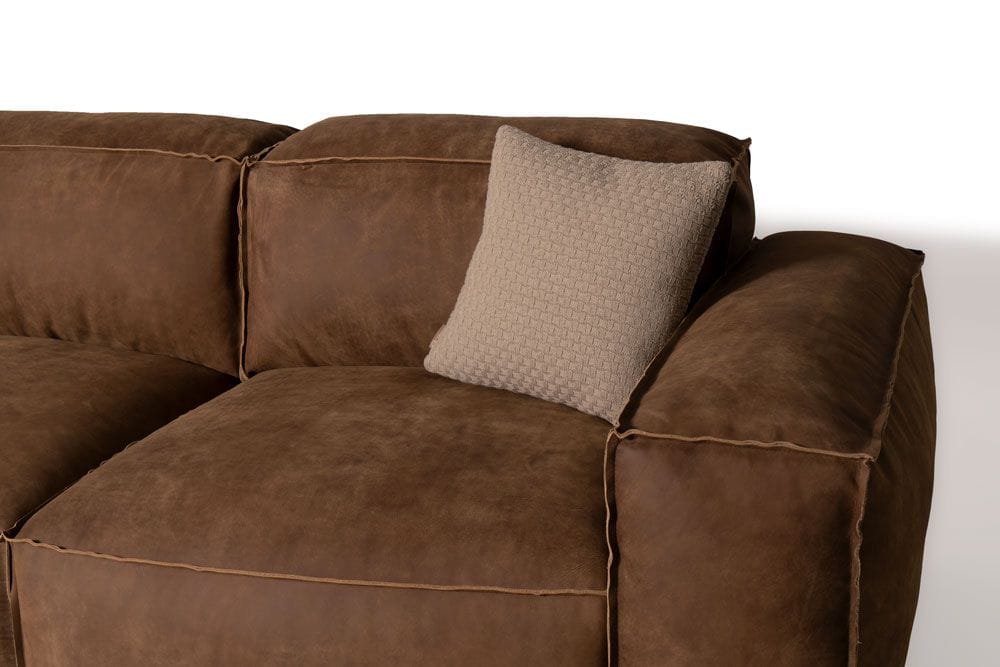 3-местный кожаный диван Mantellassi 1926 Placido ARCH-00138894 - Вид №1