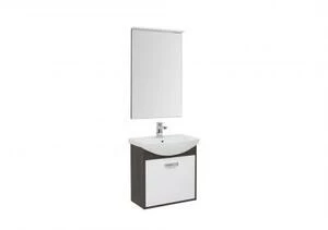 Мебель для ванной Aquanet Грейс 65 дуб кантербери/белый (1 ящик)