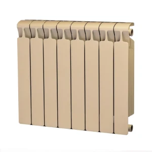 Радиатор секционный Rifar Monolit M50008RAL1015 500/100 8 секций боковое подключение биметалл бежевый
