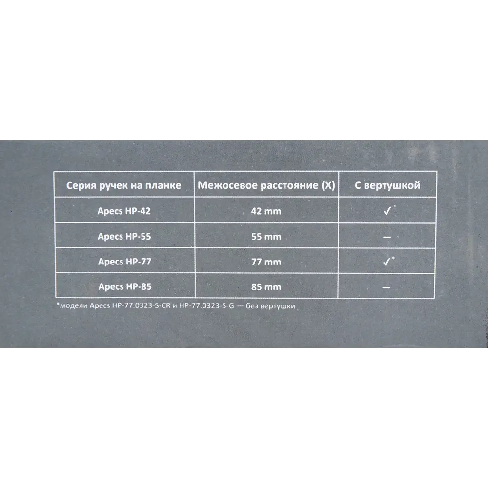 Дверная ручка APECS Gardian 3012 для входных дверей 83577635 STLM-0042000 - Вид №3