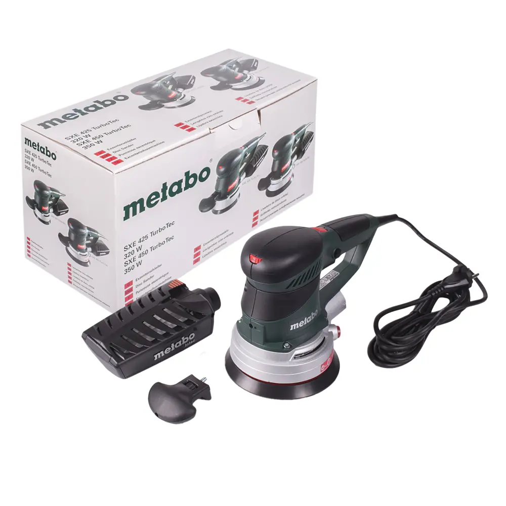 Эксцентриковая шлифмашина Metabo SXE 450 TurboTec, 350 Вт STLM-2139475 - Вид №4