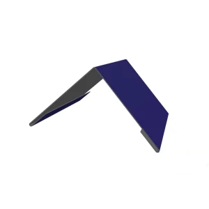 Планка для наружных углов 50x50 мм 2 м 0.4мм RAL 5005 Синий