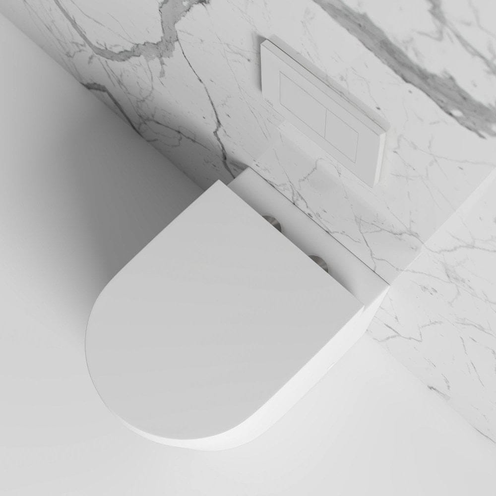 Керамический напольный туалет с пластиной и сливной кассетой LUSSO без ARCH-00145298 - Вид №13