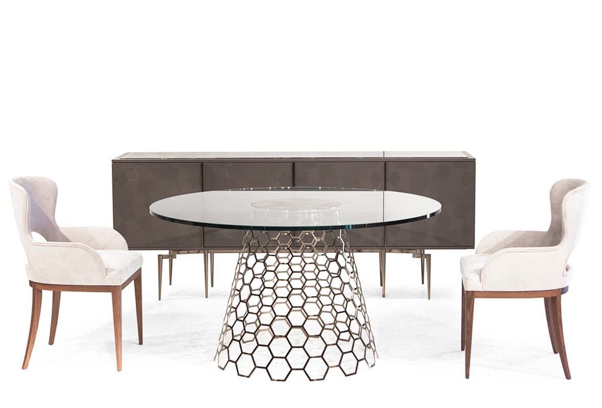 Круглый стеклянный стол Mobi CONE ARCH-00055553 - Вид №2