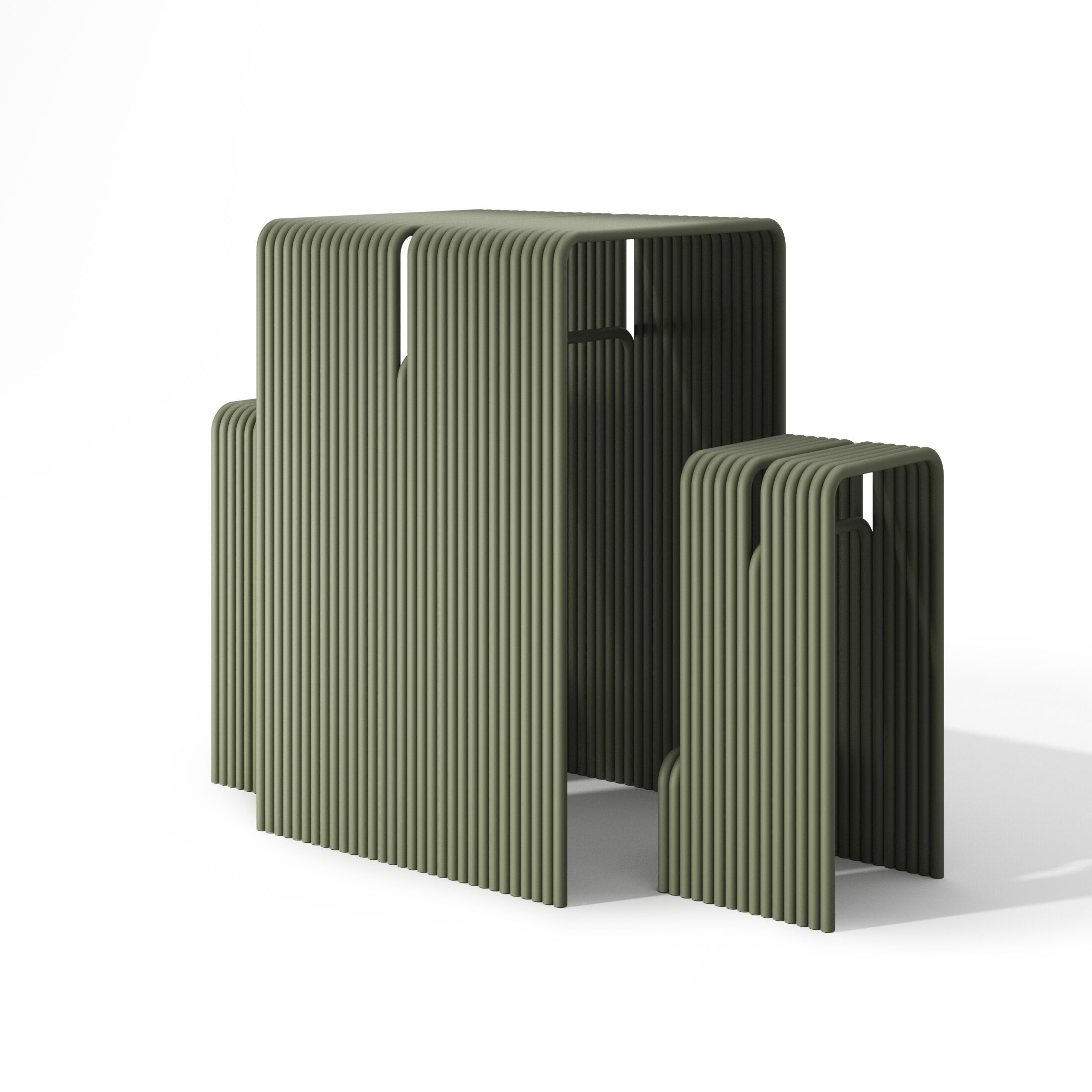 Алюминиевый высокий садовый стул с порошковым покрытием Joyf TUbe ARCH-00031635 - Вид №26