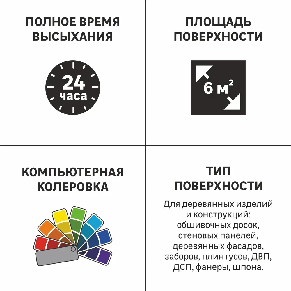 LUXENS Гибридный антисептик для дерева с колеровкой 0.9л 82933505 STLM-0038113 - Вид №4