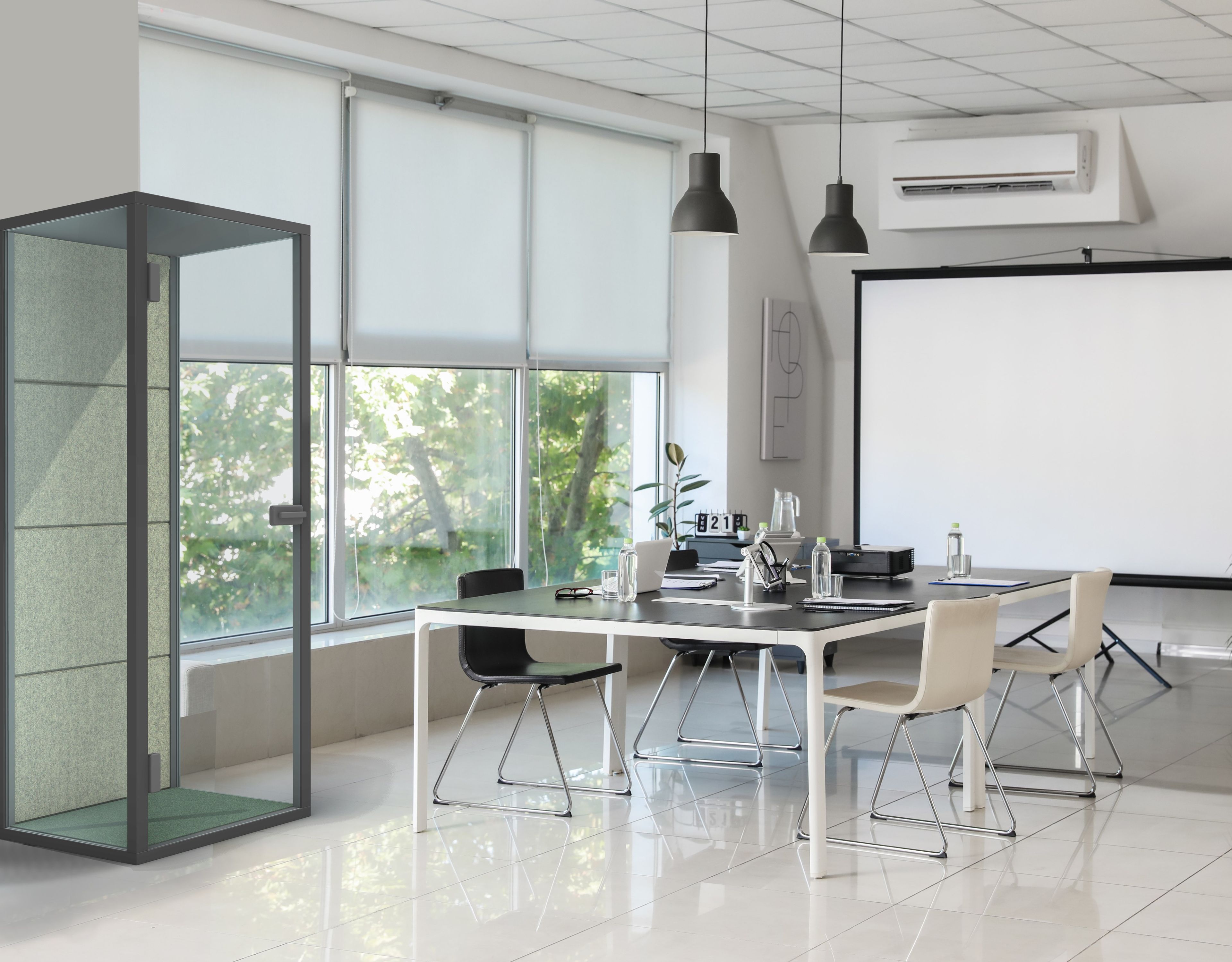 Одноместный акустическая офисная кабина Marvinacustica PRIMA ARCH-00058795 - Вид №1