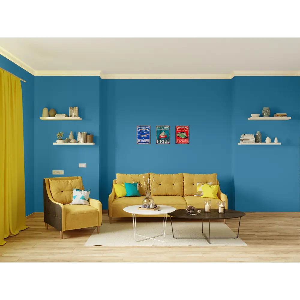 Краска Primalex Inspiro 1 л Синий бархат STLM-2019255 - Вид №4