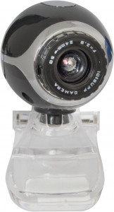 63090 веб-камера c-090 0.3мп, черный Defender