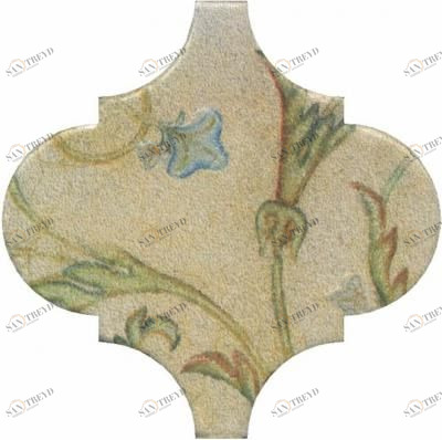 OP\A167\65000 Декор Арабески котто орнамент 6,5*6,5 Kerama Marazzi sun-id-317283