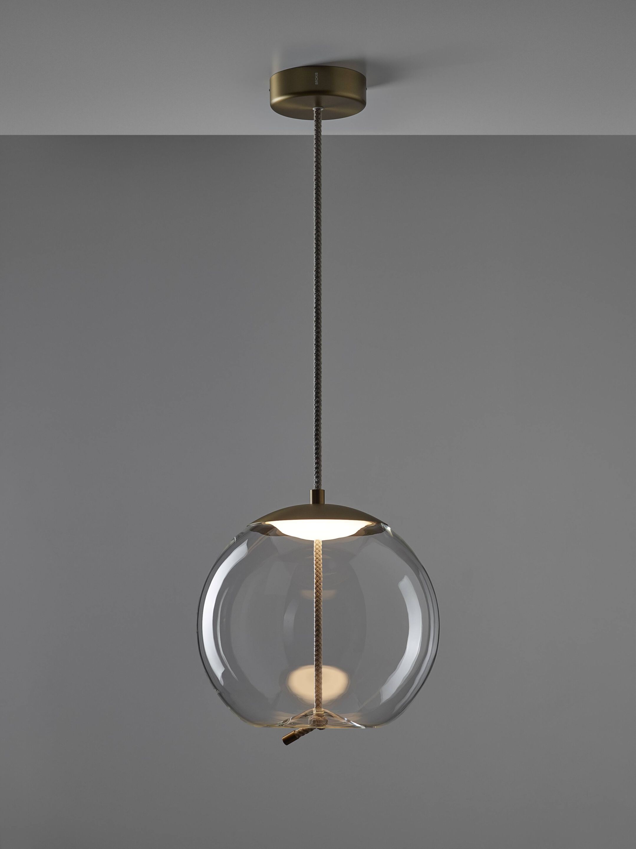 Выдувное стекло светодиодный подвесной светильник BROKIS Узел ARCH-00114866 - Вид №49