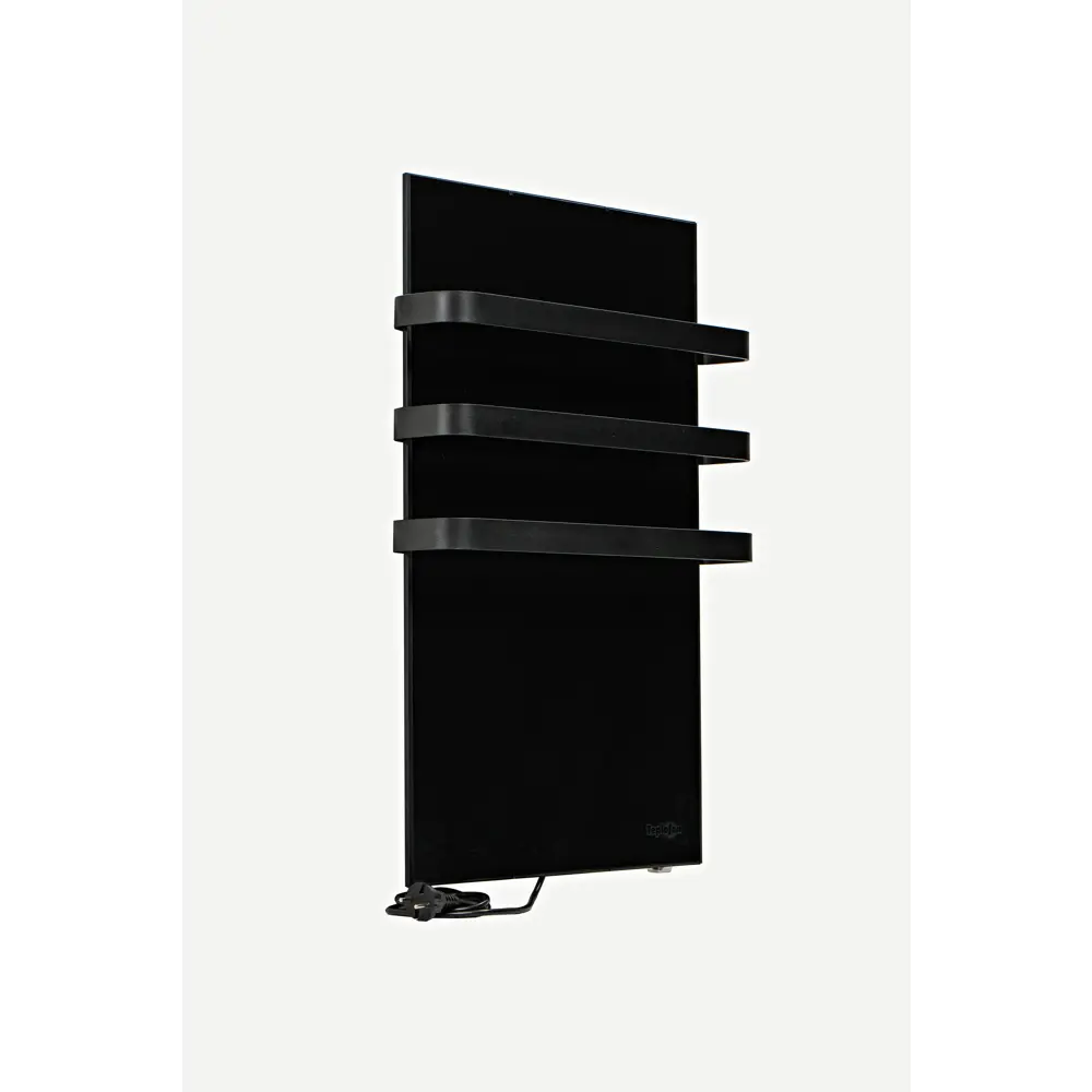 Теплофон Электрический полотенцесушитель с ИК-панелью черный 84180749 STLM-0046990 - Вид №1