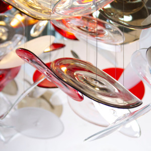 Подвесной светильник ручной работы из муранского стекла