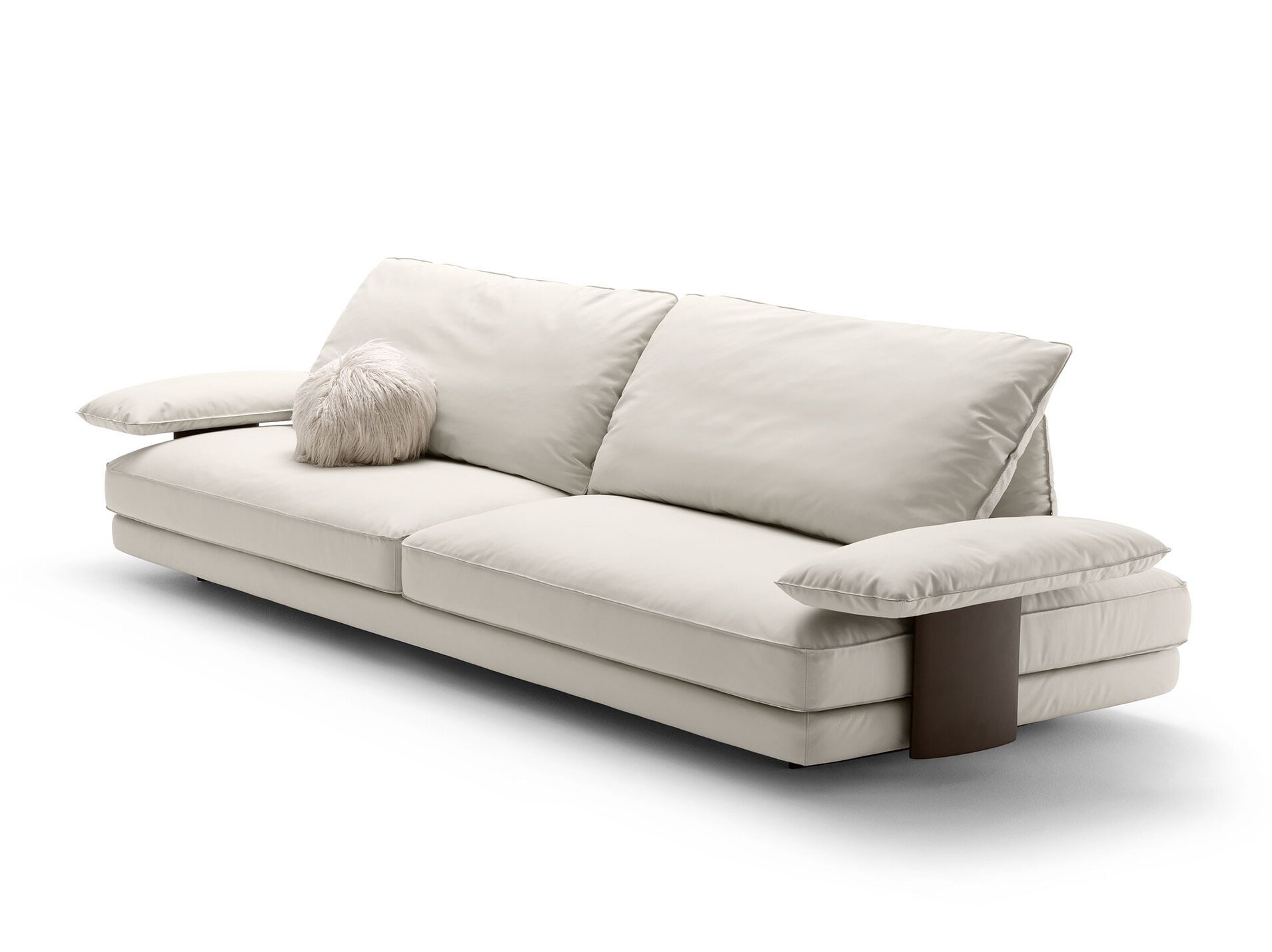 Кожаный модульный съемный диван BertO DAVID ARCH-00147558 - Вид №1