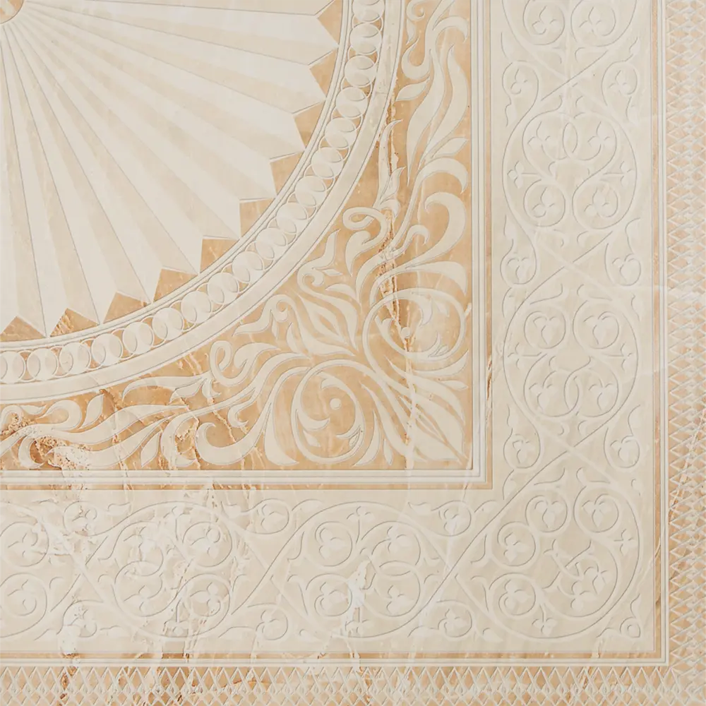 Декор напольный Belani Агат Д1 41.8x41.8 см матовый цвет бежевый STLM-2112205