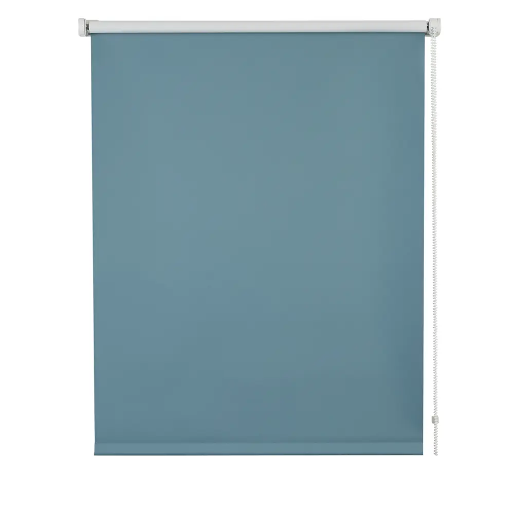 Штора рулонная блэкаут Inspire Santos 40x160 см бирюзовая Celadon 2 STLM-2051090 - Вид №1