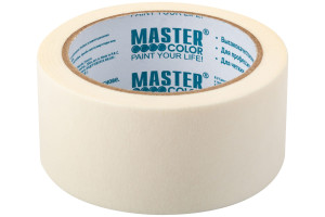 15840251 Малярная бумажная лента термостойкость до 80C, 48 мм х 25 м 30-6104 MASTER COLOR