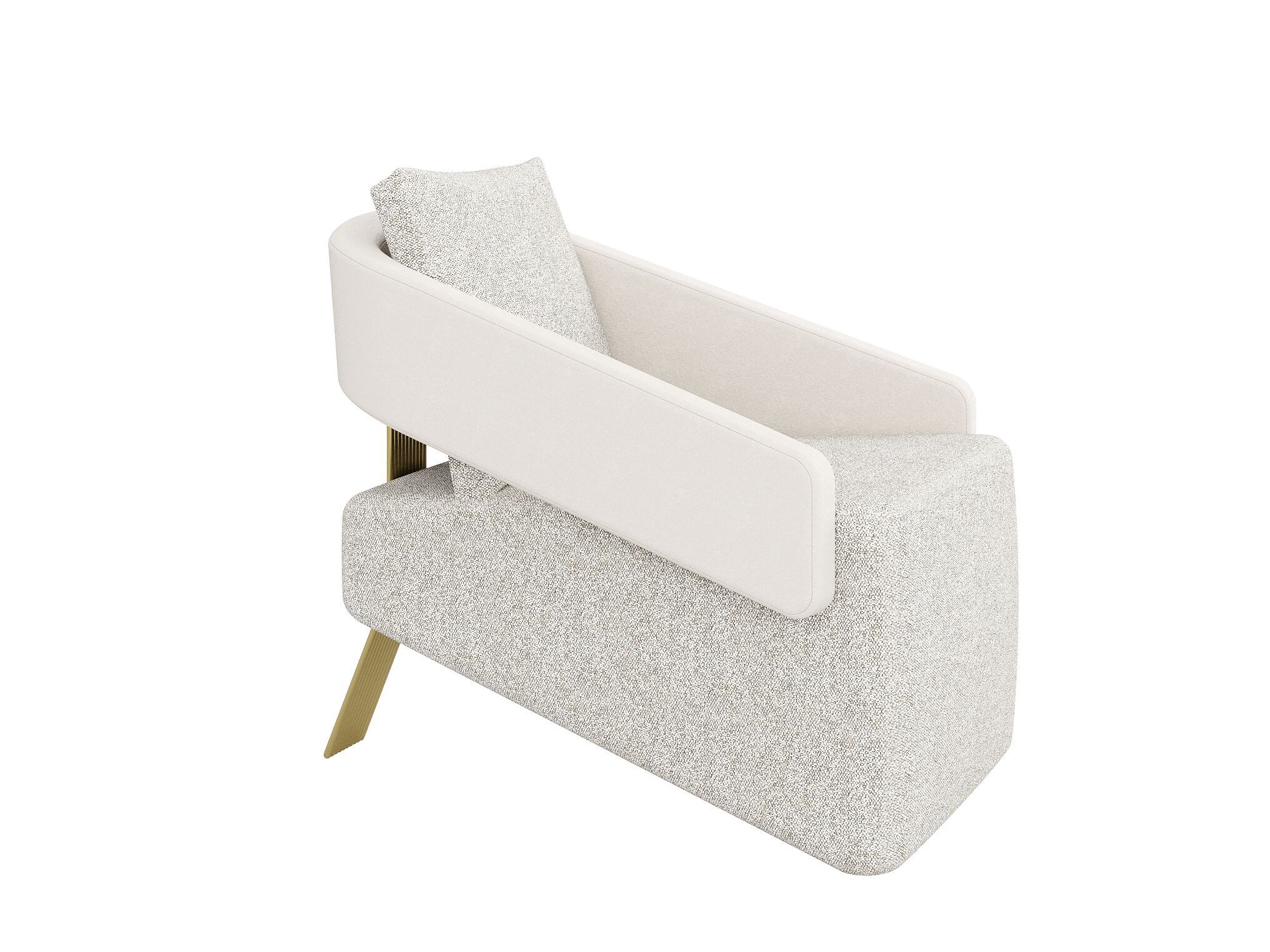 Тканевое кресло с подлокотниками Casa Magna SAVOY ARCH-00079081 - Вид №1