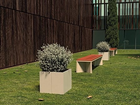 Квадратный плантатор ULMA Architectural Solutions LUR ARCH-00082622 - Вид №1