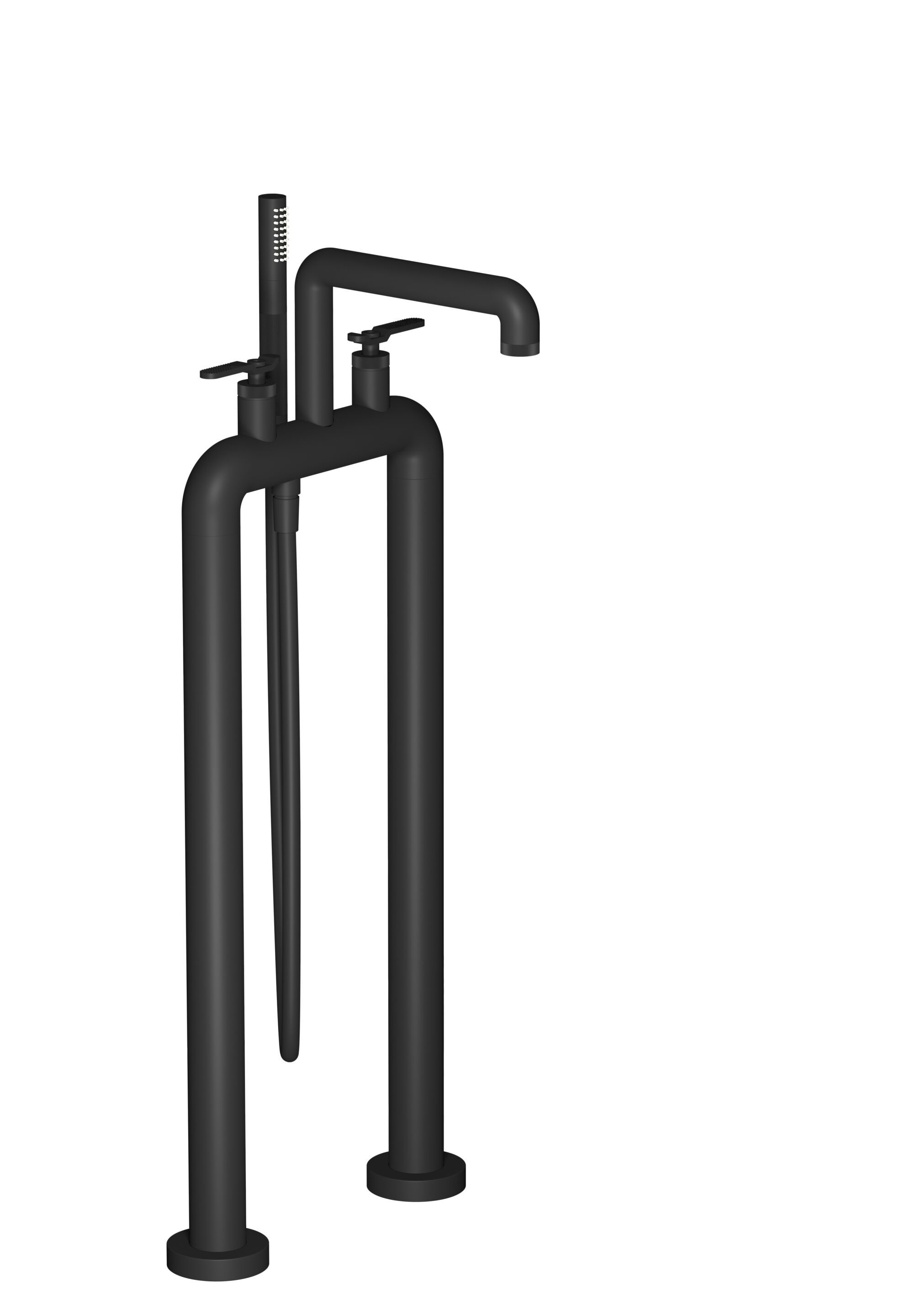 Напольный смеситель для ванны с ручным душем IB Bold ARCH-00116595 - Вид №12