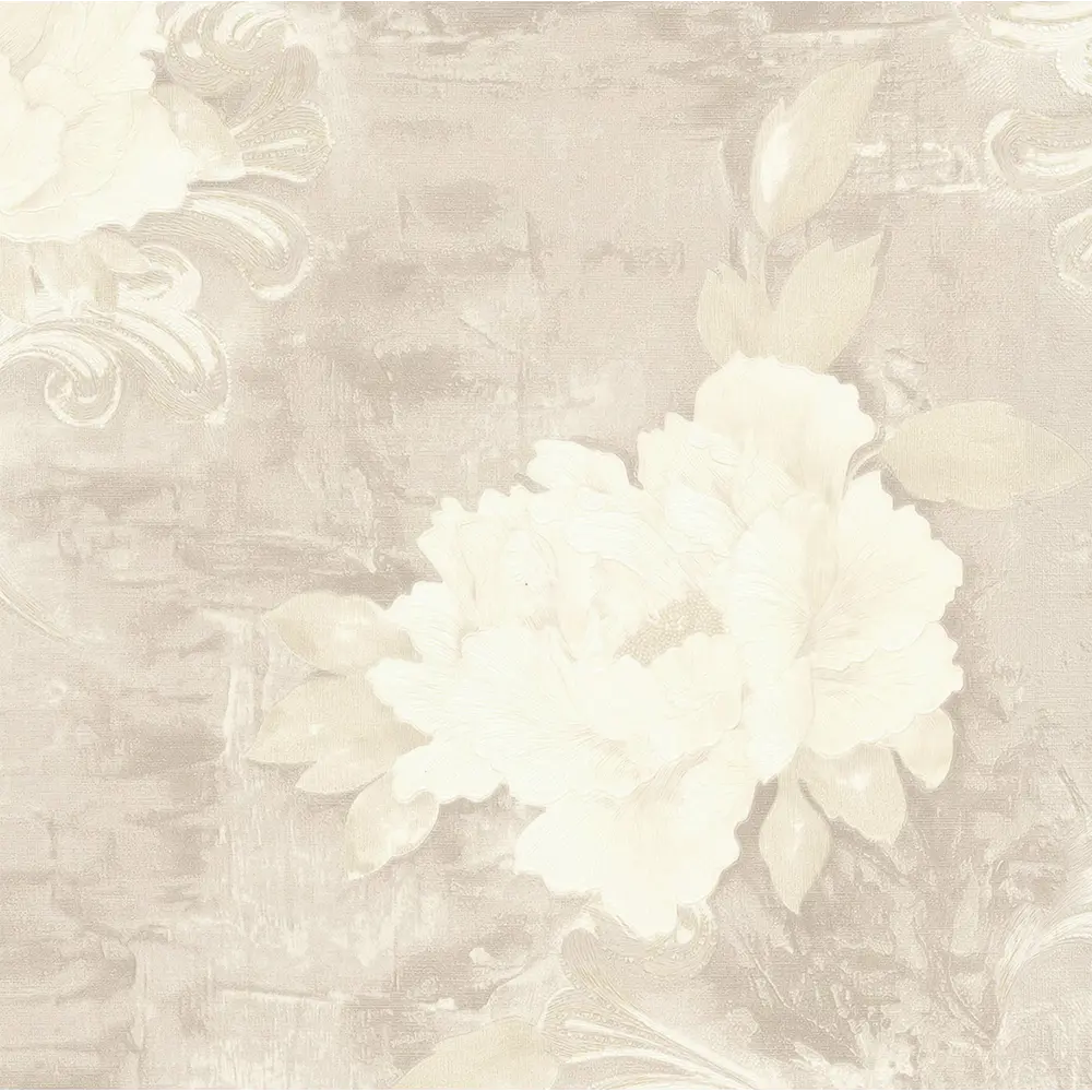 Обои флизелиновые Мир Decorato бежевые 1.06 м 45-119-05 82014245 STLM-2004569 - Вид №1