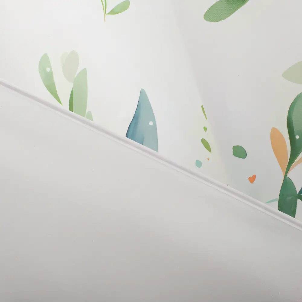 89380334 Штора для ванной Iddis Leaves LM13P18i11 200x180 см полиэстер цвет белый STLM-1566475 - Вид №5