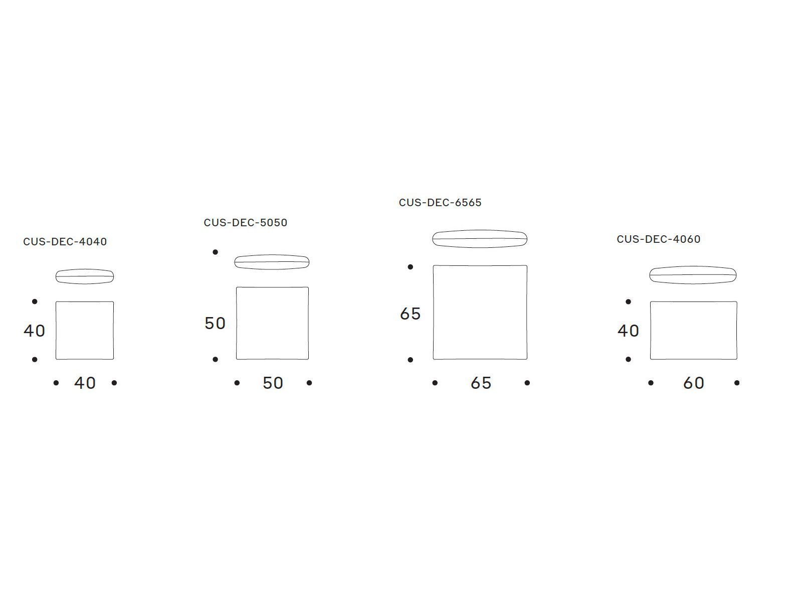 Напольная подушка ткани Nodo Italia CUSHIONS ARCH-00066769 - Вид №7
