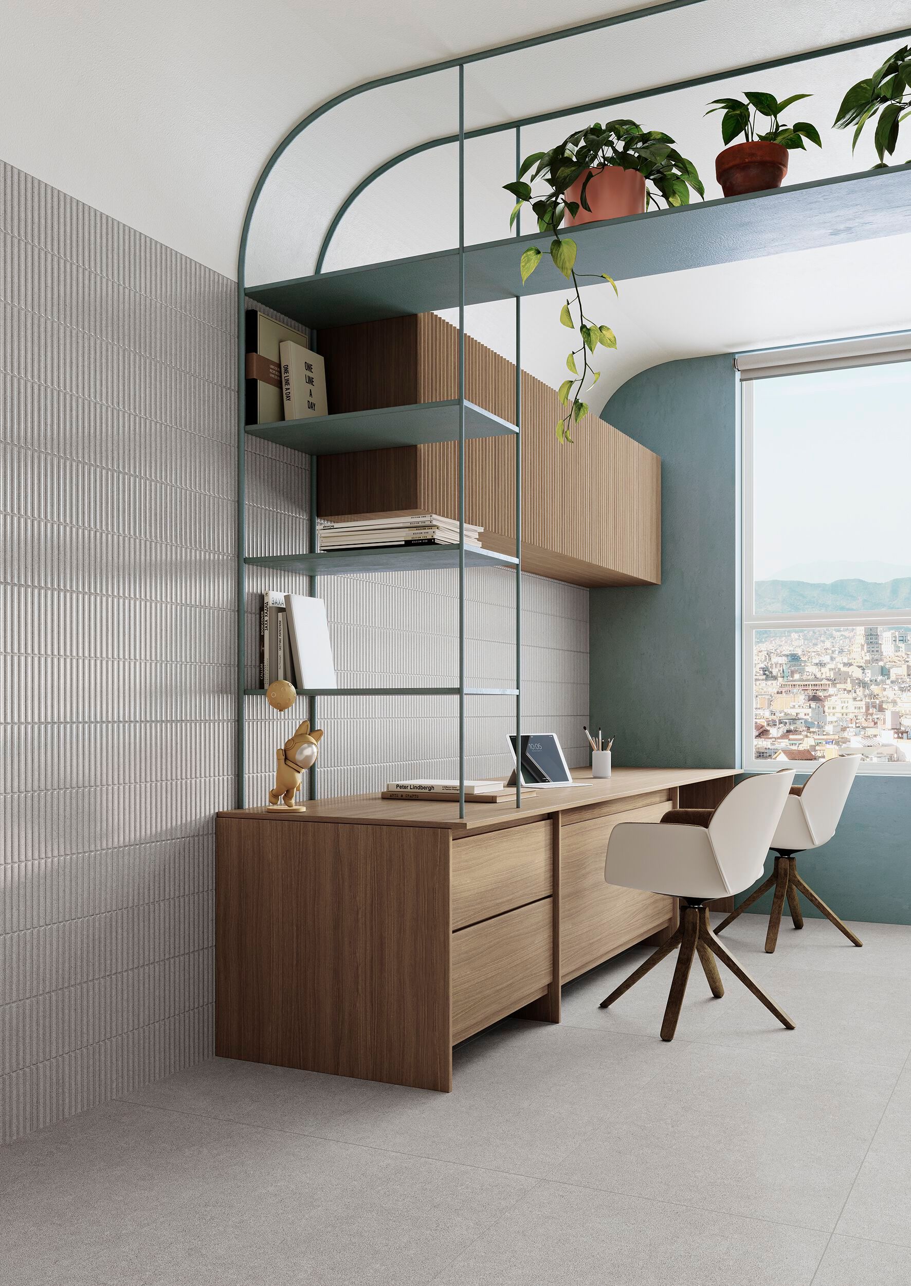 Противоскользящее напольное покрытие из керамогранита с эффектом камня Gayafores SAVANA ARCH-00117394 - Вид №10