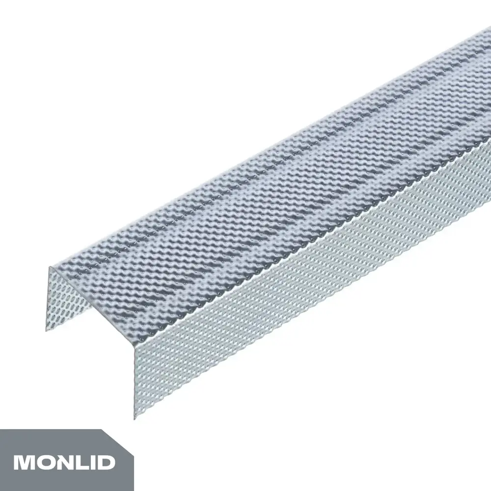 Монтажная рейка MONLID 50x40 мм 3 м цвет серый Нет STLM-2130457 - Вид №1