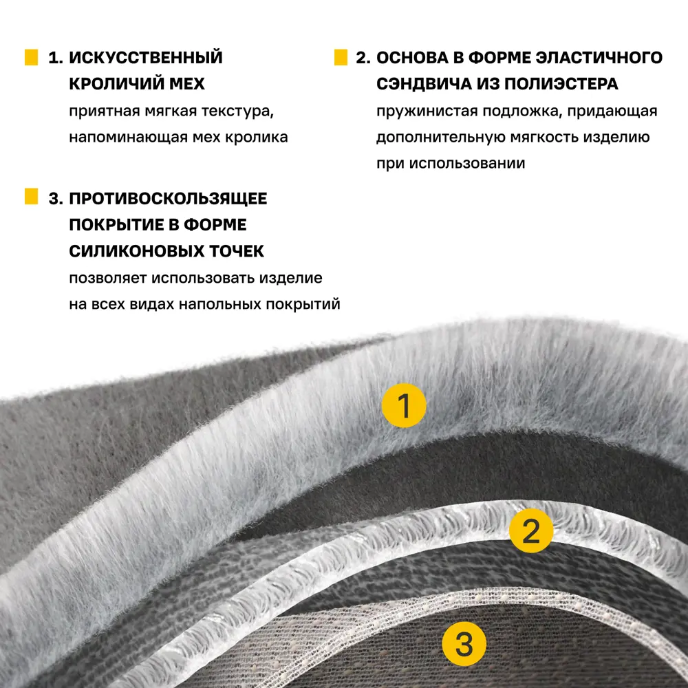 Santreyd Bingo - декоративный ковер с эффектом мальдивского песка 85881577 STLM-0065892 - Вид №5