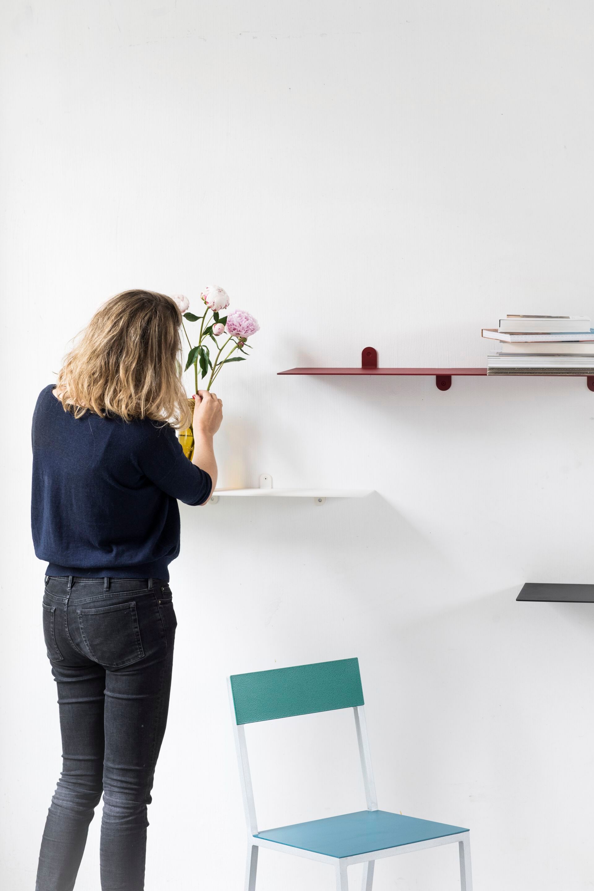 Алюминиевый стул с открытой спинкой valerie_objects ALU CHAIR ARCH-00088703 - Вид №26