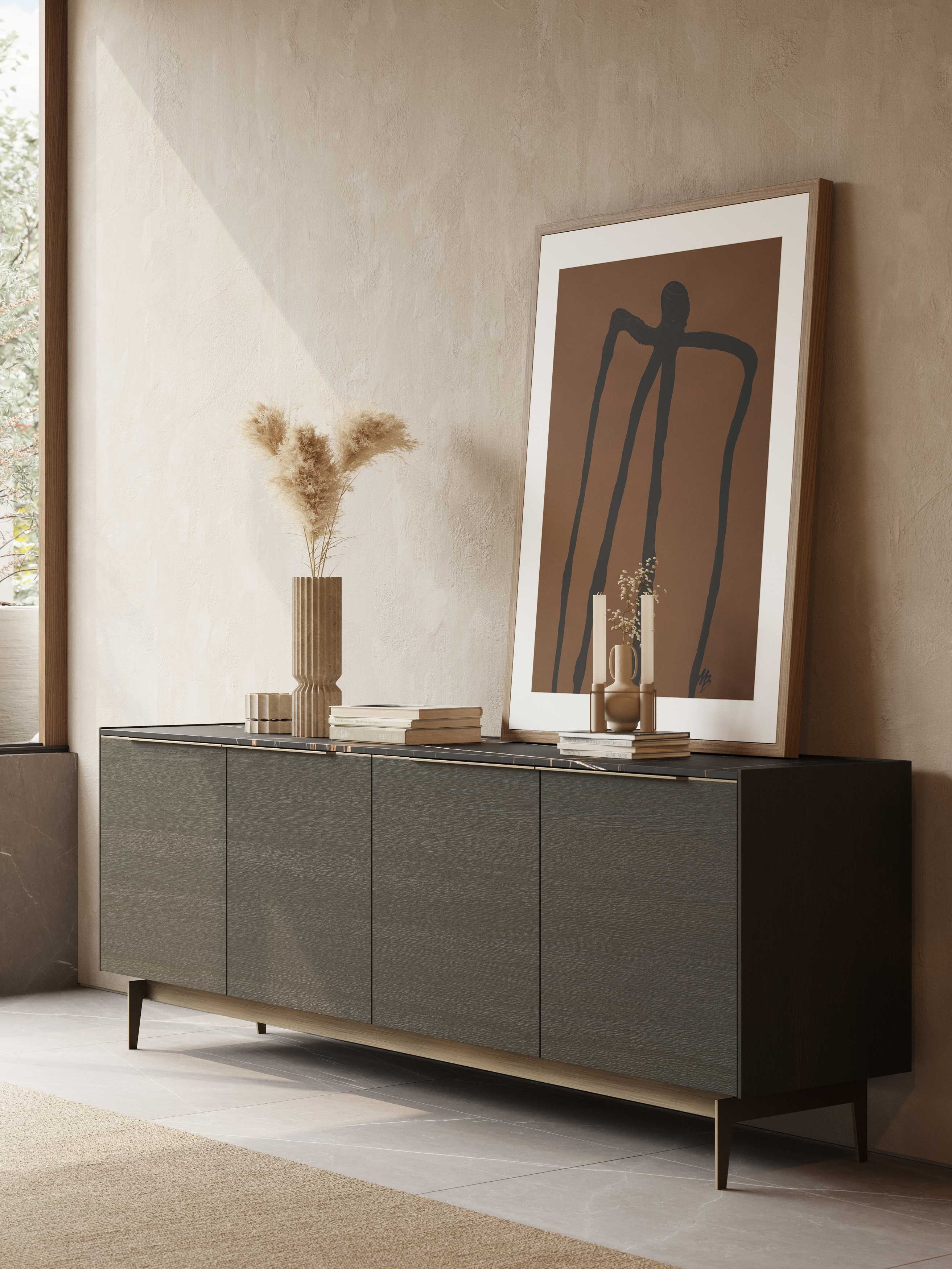 Шкаф из дуба с распашными дверями Stylish Club Landform ARCH-00065880 - Вид №2