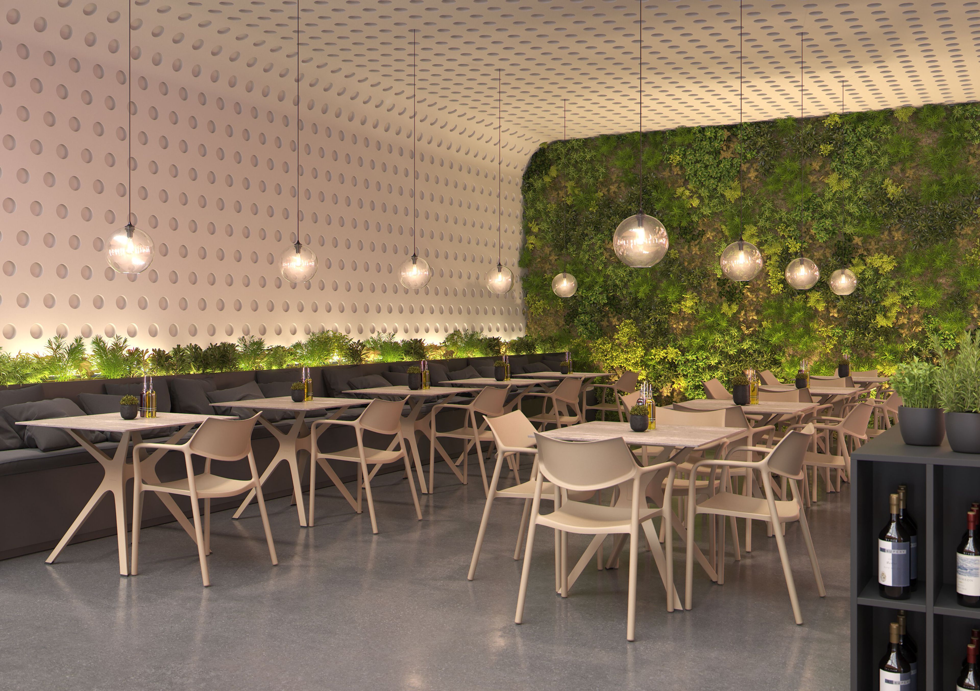 Штабелируемый садовый стул из полипропилена с подлокотниками Resol SPLASH AIRE ARCH-00121733 - Вид №1