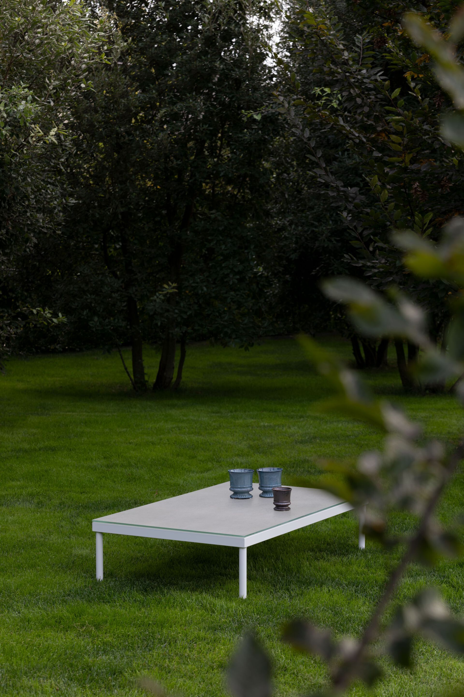 Прямоугольный садовый столик из алюминия и стекла Atmosphera ARCH-00055471 - Вид №2
