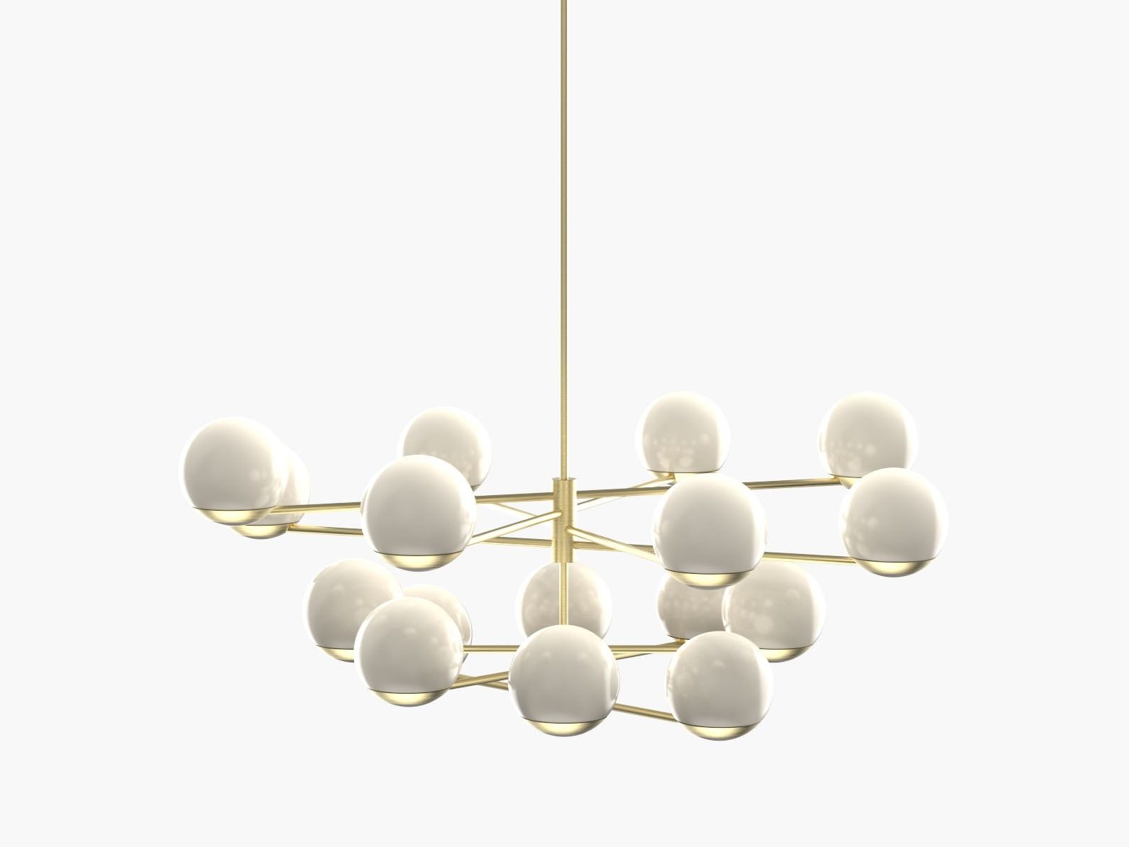 Светодиодный потолочный светильник ручной работы Cameron Design House Мяч и обруч ARCH-00046589 - Вид №3