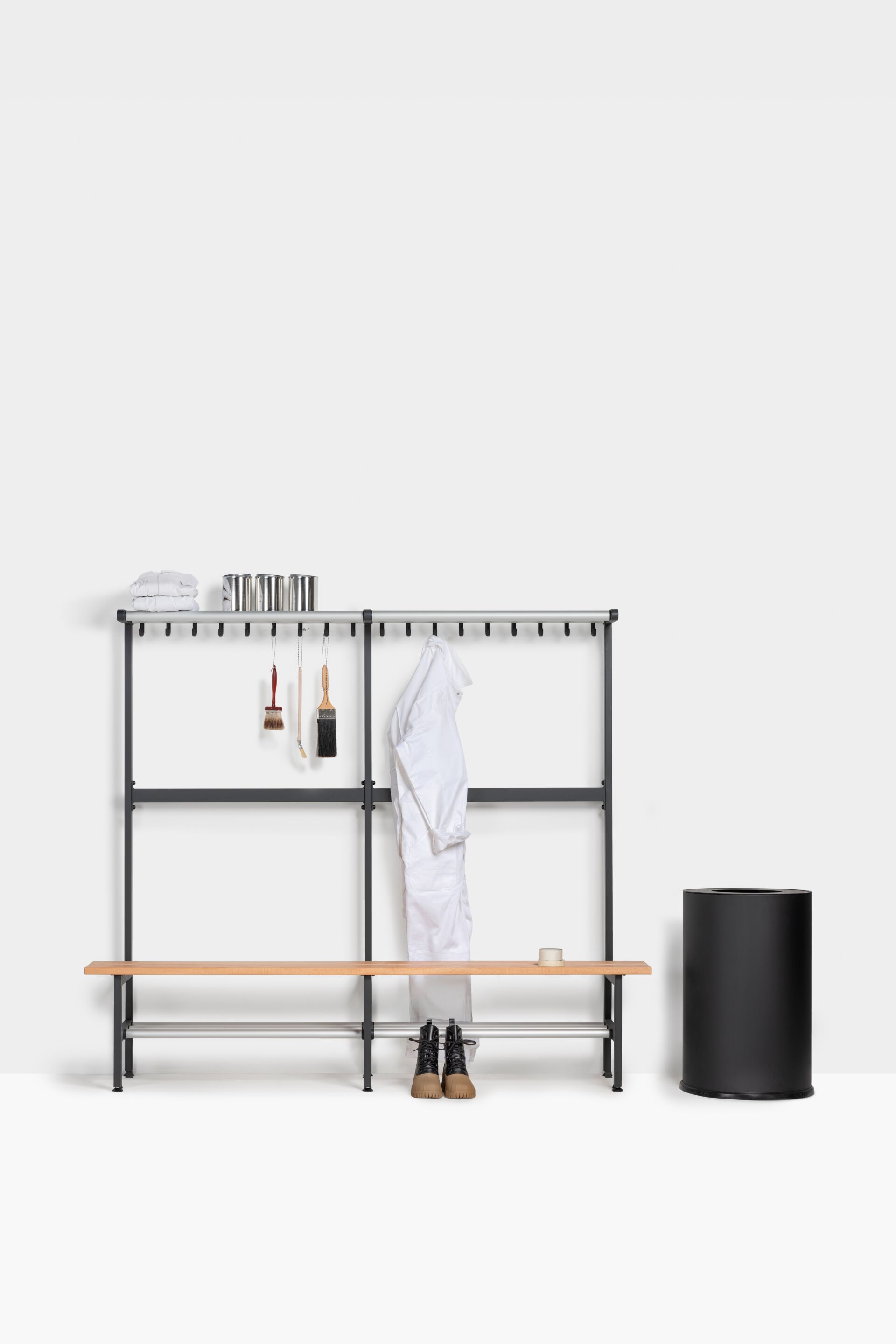 Стальная и деревянная скамейка для спортивных сооружений FUNCTIONALS Tertio ARCH-00085815 - Вид №15