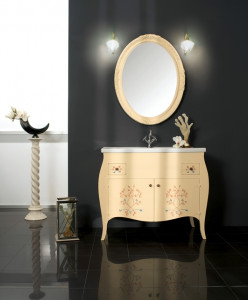 8959 Tifernoit Лакированная и декорированная композиция для ванной комнаты Bagno