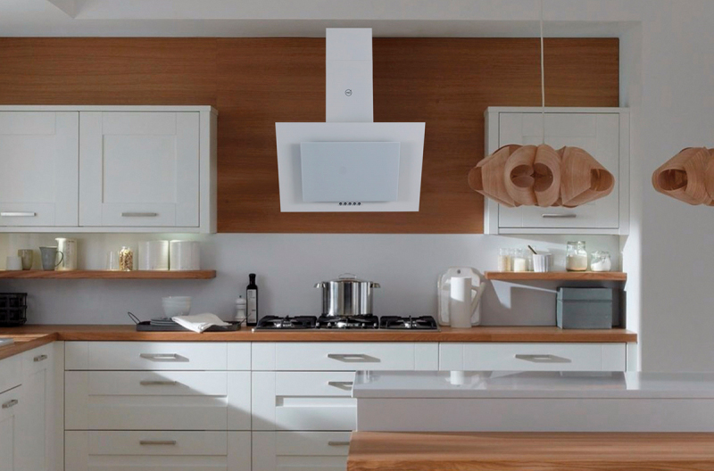 8130127 Вытяжка наклонная MBS GALTONIA 150 GLASS белый/белый STDN-0106347 - Вид №14