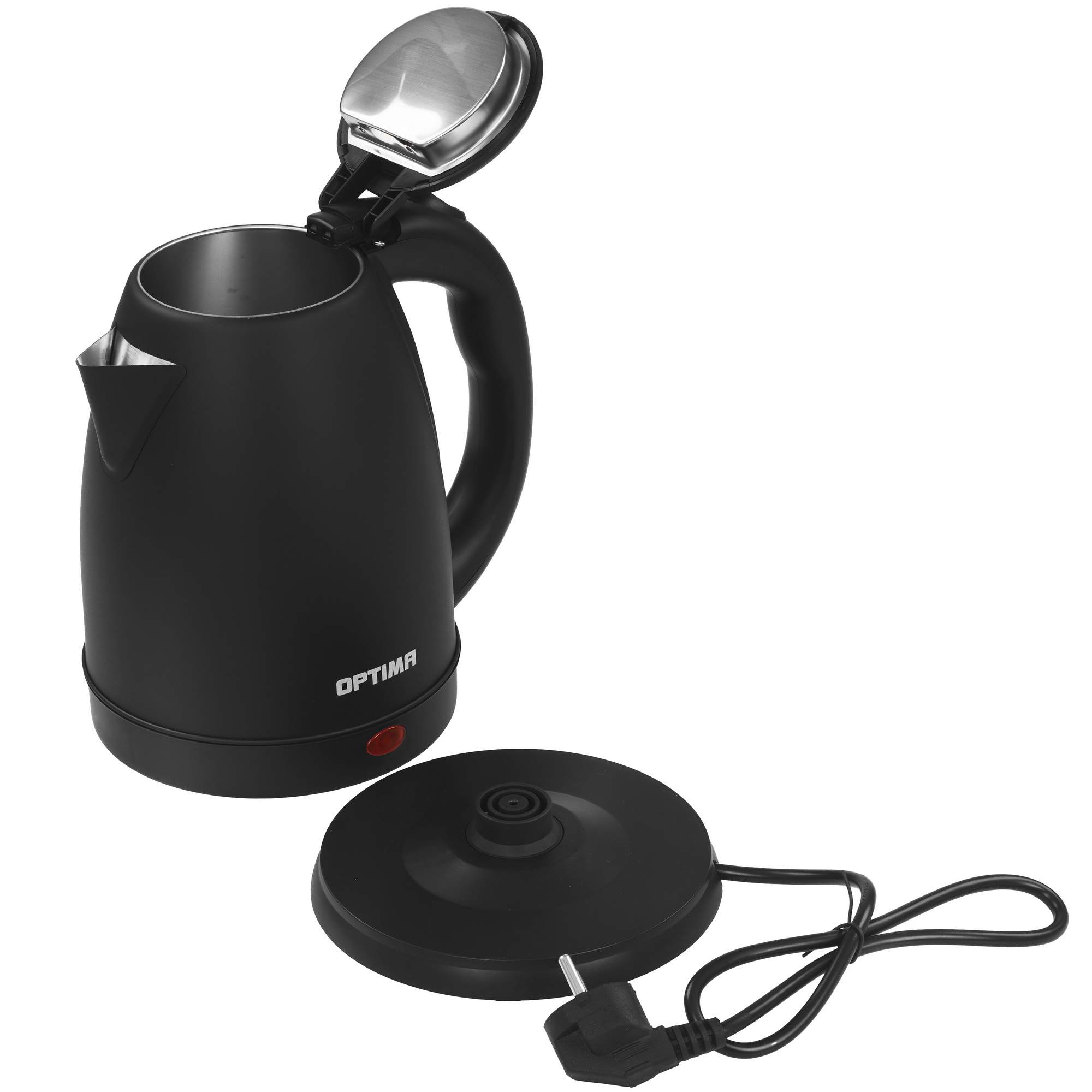 9269572 Электрочайник OPTIMA EK-1808SS черный STDN-0012674 - Вид №4