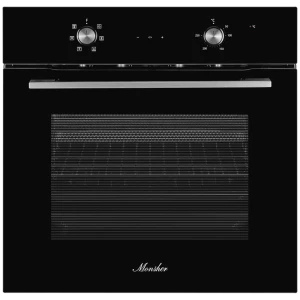 Электрический духовой шкаф Monsher MOE 6162 Noir 59.5х59.5х42.1 см цвет черный
