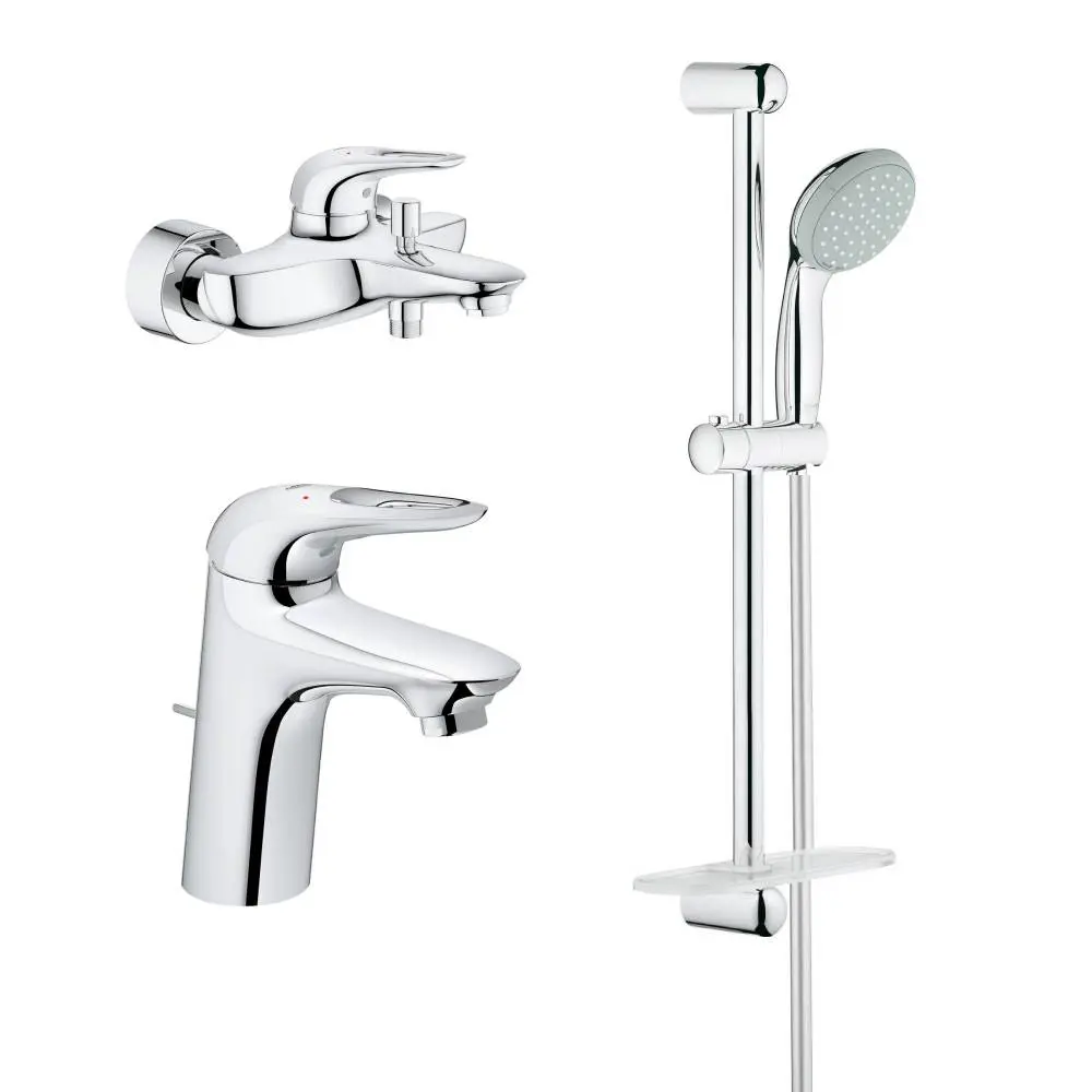 Набор для комплектации душа Grohe Eurostyle New 124416 цвет хром