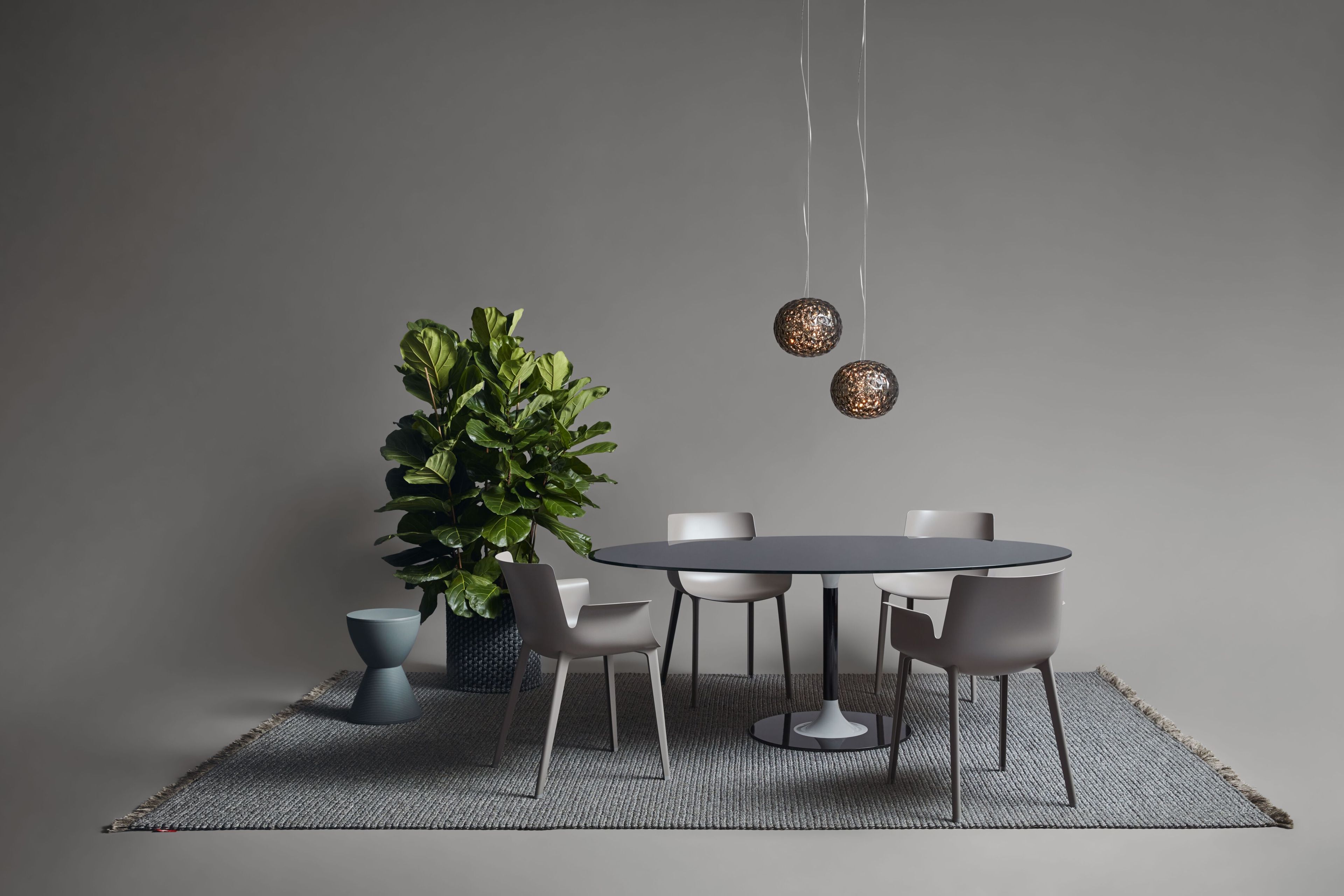 Светодиодный подвесной светильник из инженерного пластика Kartell Planet ARCH-00059689 - Вид №3