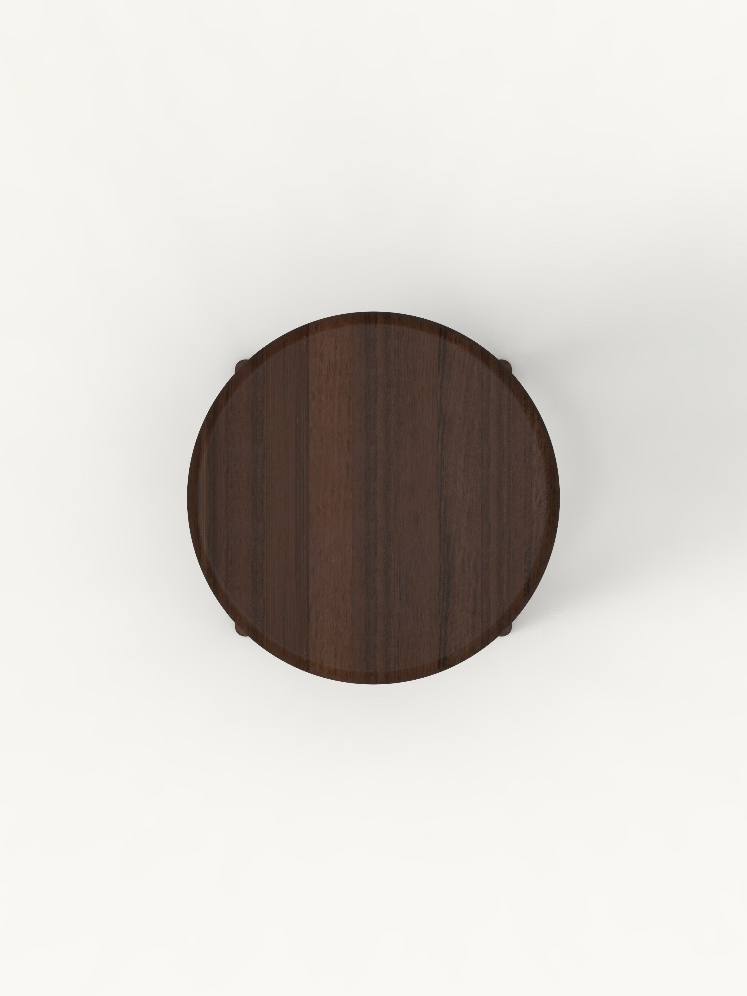 Стул грецкого ореха с подставкой для ног BassamFellows BOWL ARCH-00090459 - Вид №2