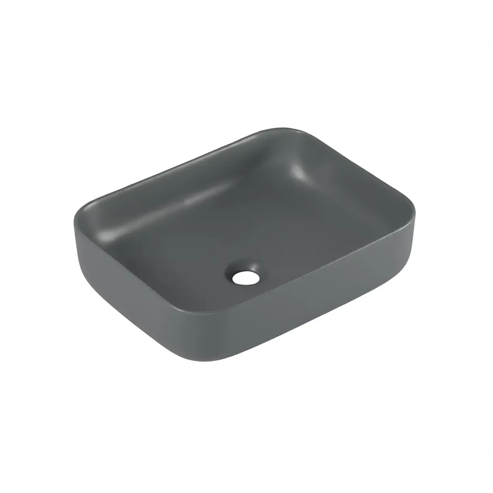 Раковина Culto Jet накладная 40 см цвет серый матовый STLM-2179951 - Вид №2