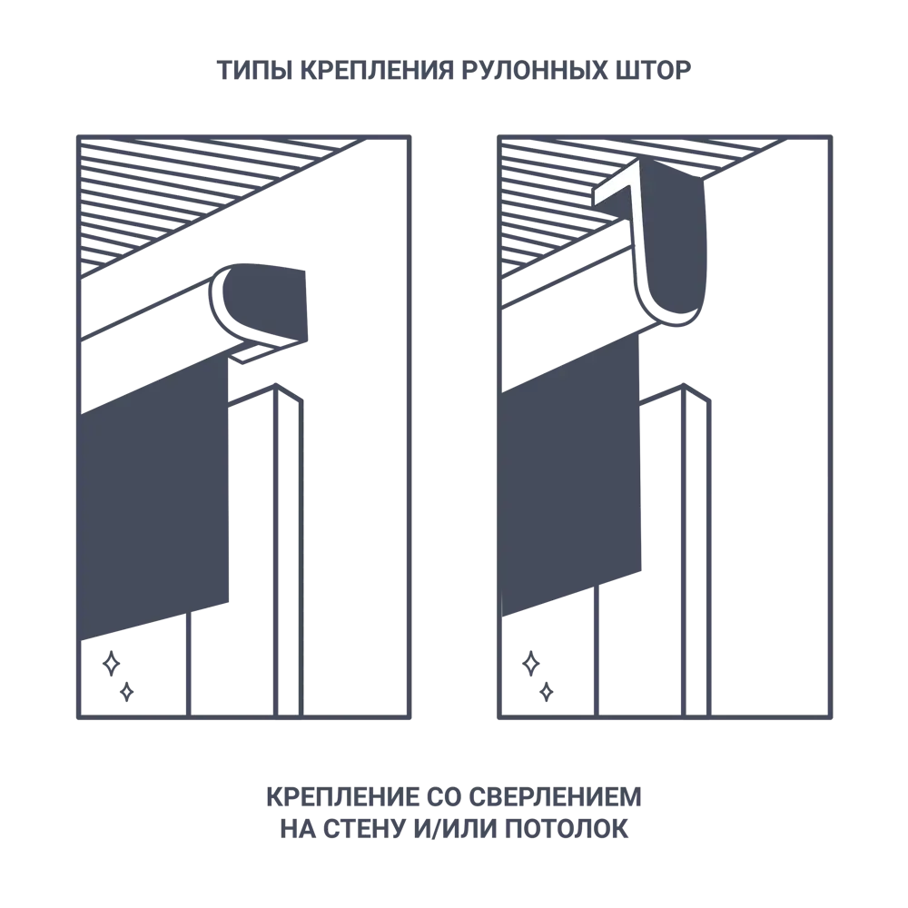 Штора рулонная Inspire Blackout, 140x175 см, цвет белый STLM-2192020 - Вид №7