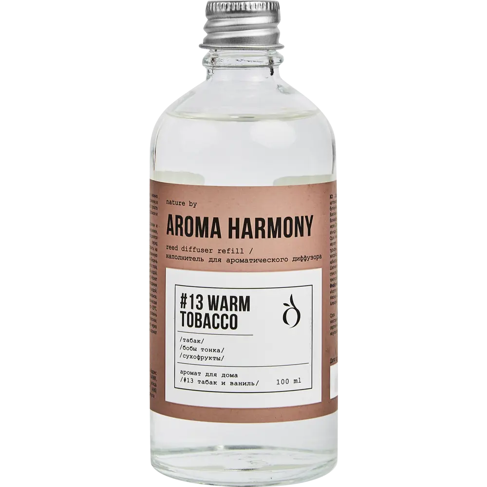 Наполнитель для диффузора Aroma Harmony Теплый табак 100 мл