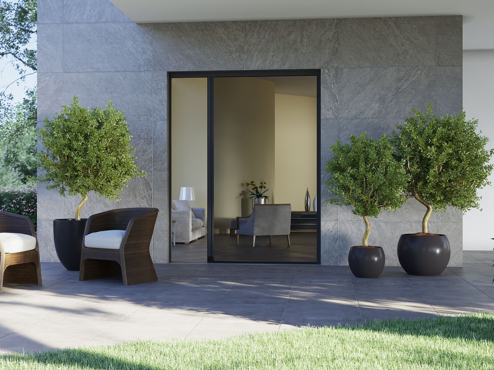 Боковая раздвижная встраиваемая москитная сетка Mv Line противомоскитные сетки-встраиваемые сбоку ARCH-00104812